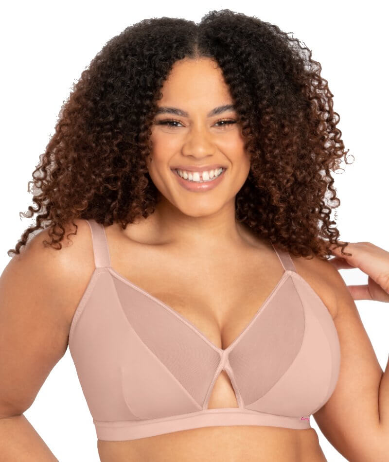 Curvy Kate Everyday Get Up & Chill Bralette - Pink