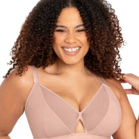 Curvy Kate Get Up and Chill Wire-free Bralette - Soft Pink