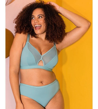 Curvy Kate Get Up and Chill Wire-free Bralette - Sage Green Bras