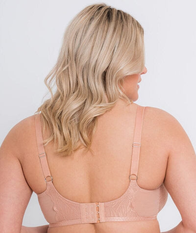 Curvy Kate Lace Daze Balcony Bra - Latte Bras