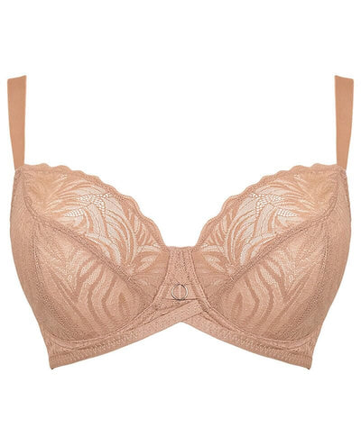 Curvy Kate Lace Daze Balcony Bra - Latte Bras