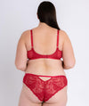 Curvy Kate Lace Daze Balcony Bra - Lipstick Red Bras