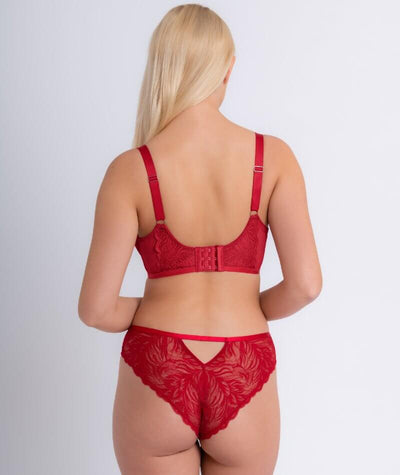 Curvy Kate Lace Daze Balcony Bra - Lipstick Red Bras