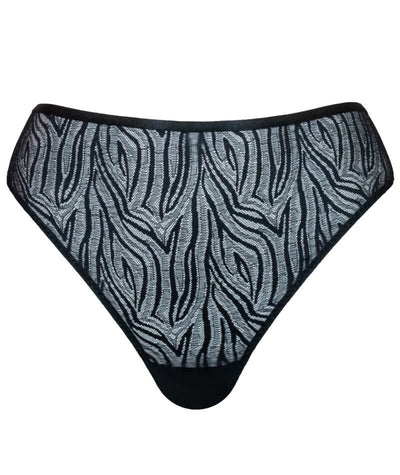 Curvy Kate Lace Daze Brazilian Brief - Black Knickers