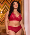 Curvy Kate Lace Daze Brazilian Brief - Lipstick Red Knickers