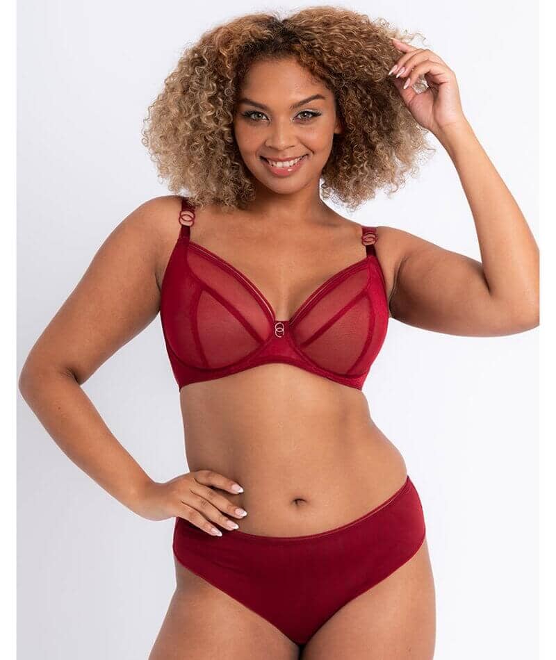 Curvy Kate Lifestyle Short - Deep Red Knickers