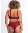 Curvy Kate Lifestyle Plunge Bra - Deep Red Bras