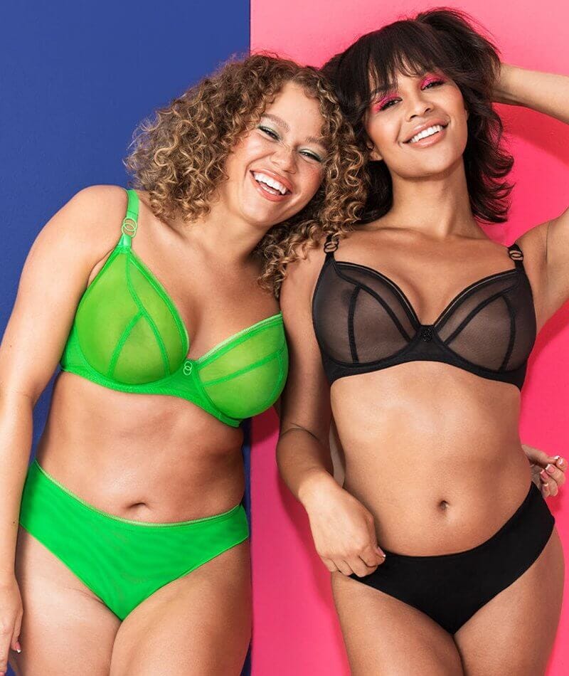 Curvy Kate Lifestyle Plunge Bra - Green Bras