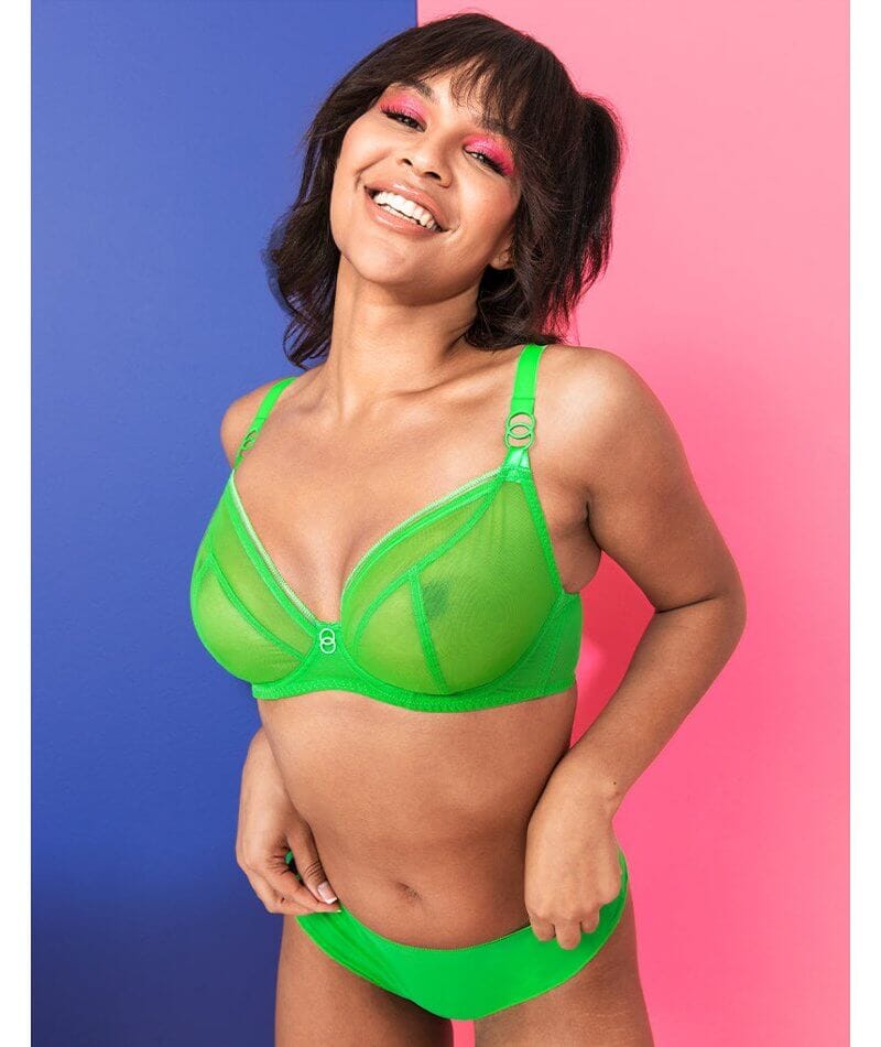 Curvy Kate Lifestyle Plunge Bra - Green Bras