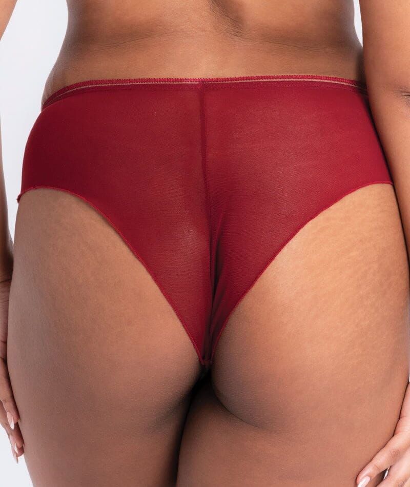 Curvy Kate Lifestyle Short - Deep Red Knickers