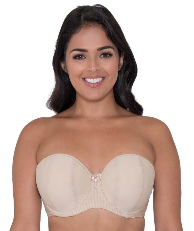 Curvy Kate Luxe Strapless Bra - Biscotti Bras