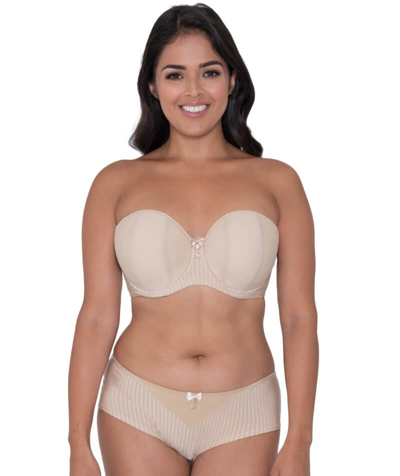 Curvy Kate BISCOTTI Luxe Strapless Bra, US 28G, UK 28F - AbuMaizar Dental  Roots Clinic