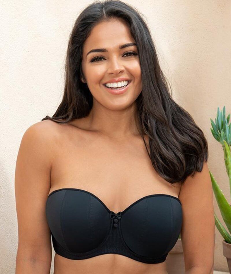 Black clearance strapless bras