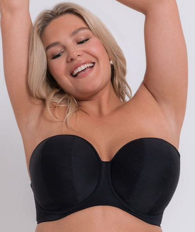 Curvy Kate Luxe Strapless Bra - Jet Black Bras