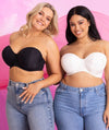 Curvy Kate Luxe Strapless Bra - Jet Black Bras