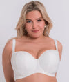 Curvy Kate Luxe Strapless Bra - Pearl Ivory Bras