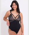 Curvy Kate Non-Stop Stretch Body - Black/Pink Bodysuits & Basques