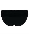 Curvy Kate Sheer Class Deep Foldover Brief - Black Swim