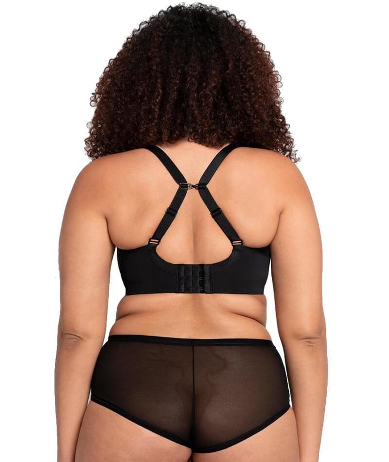 Curvy Kate Smoothie T-Shirt Plunge Bra - Black Bras