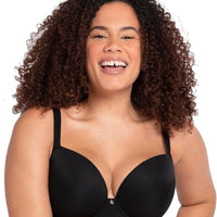 Curvy Kate Smoothie T-Shirt Plunge Bra - Black - Curvy Bras