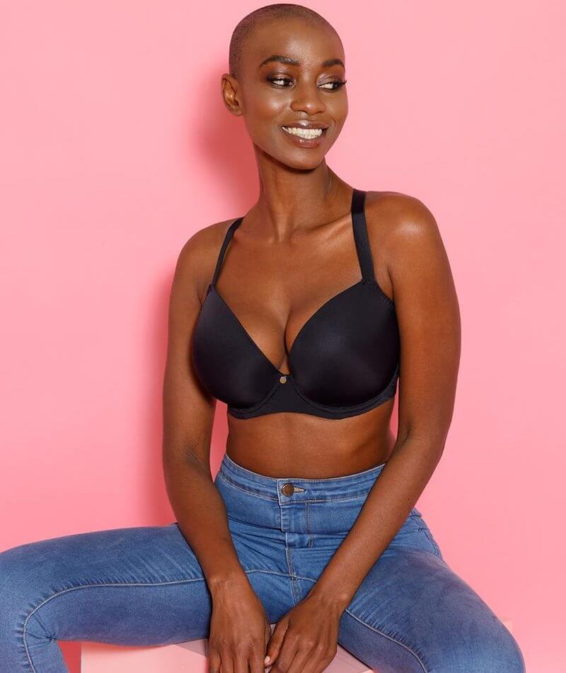 Buy Smoothie Non-Padded Non-Wired Full Coverage Bra in Purple