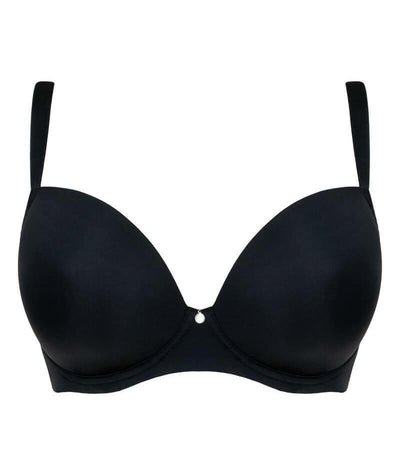 Curvy Kate Smoothie T-Shirt Plunge Bra - Black Bras