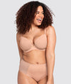 Curvy Kate Smoothie T-Shirt Plunge Bra - Latte Bras