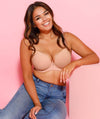 Curvy Kate Smoothie T-Shirt Plunge Bra - Latte Bras