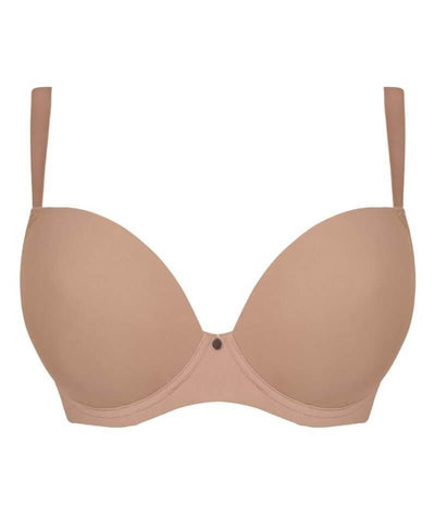 Curvy Kate Smoothie T-Shirt Plunge Bra - Latte Bras