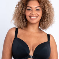 Curvy Kate Superplunge Kiss Padded Plunge Bra - Black