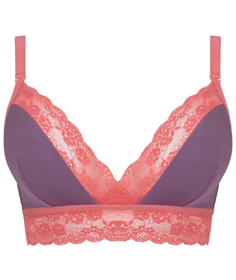 Buy Padded Non-Wired Full Cup Multiway Bralette in Baby Pink