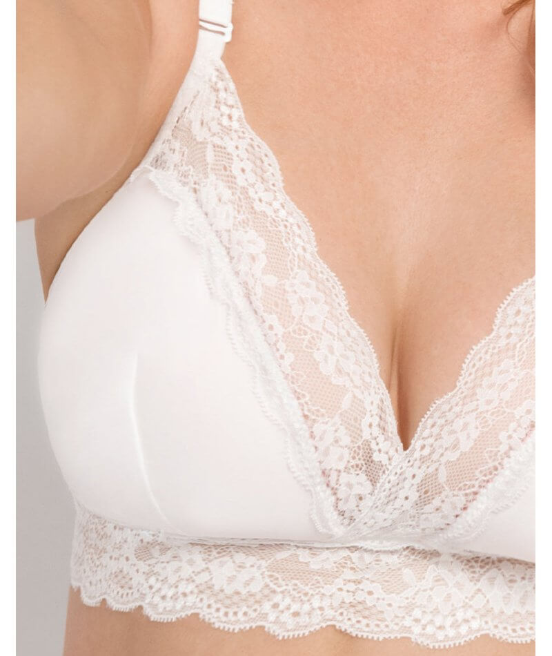 Curvy Kate Twice the Fun Reversible Wire-free Bralette - White