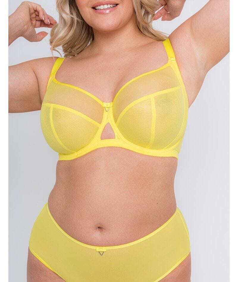 Curvy Kate Victory Balcony Bra - Citron Yellow Bras