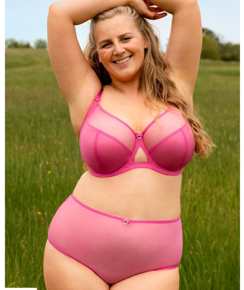 Curvy Kate Lifestyle Plunge Bra Bright Pink - 30FF