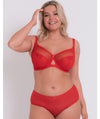 Curvy Kate Victory Short - Poppy Red Knickers