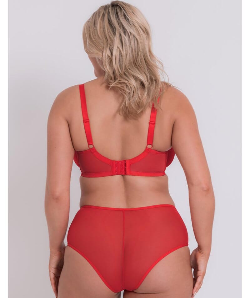 Curvy Kate Victory Short - Poppy Red Knickers
