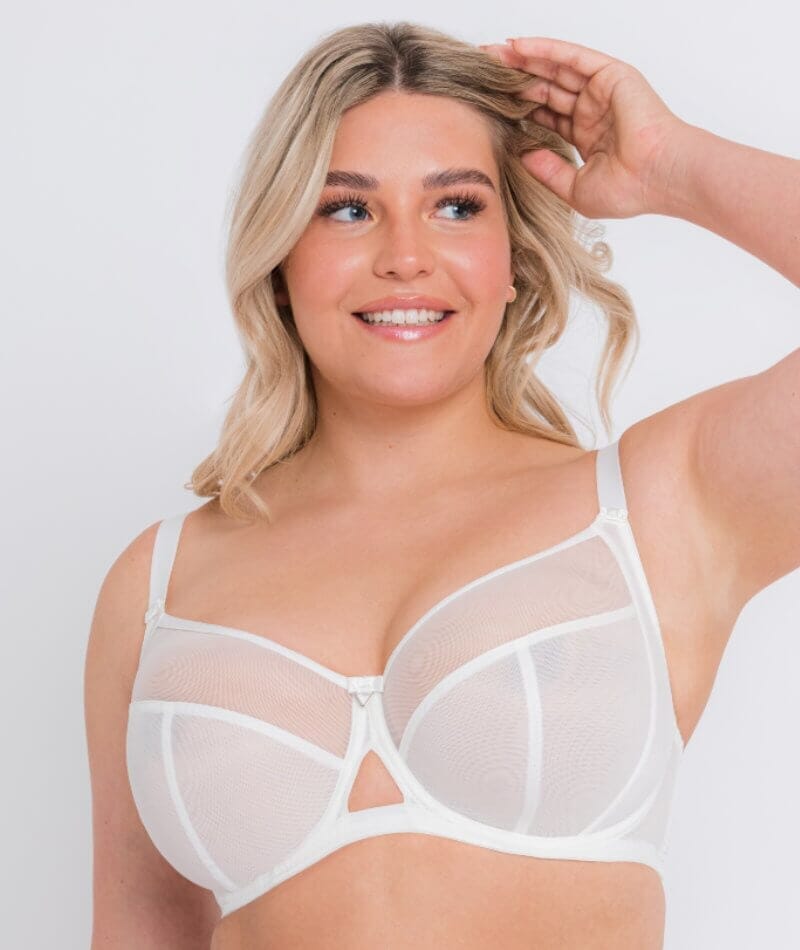 Bras for Busty Women Half Cup Balconette Bra Most Comfortable