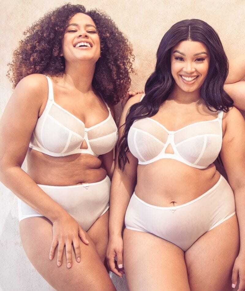 Curvy Kate Victory Balcony Bra - White - Curvy Bras