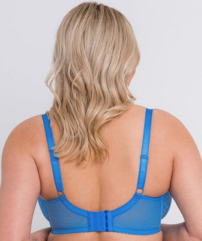 Curvy Kate Victory Polka Balcony Bra - Blue Bras