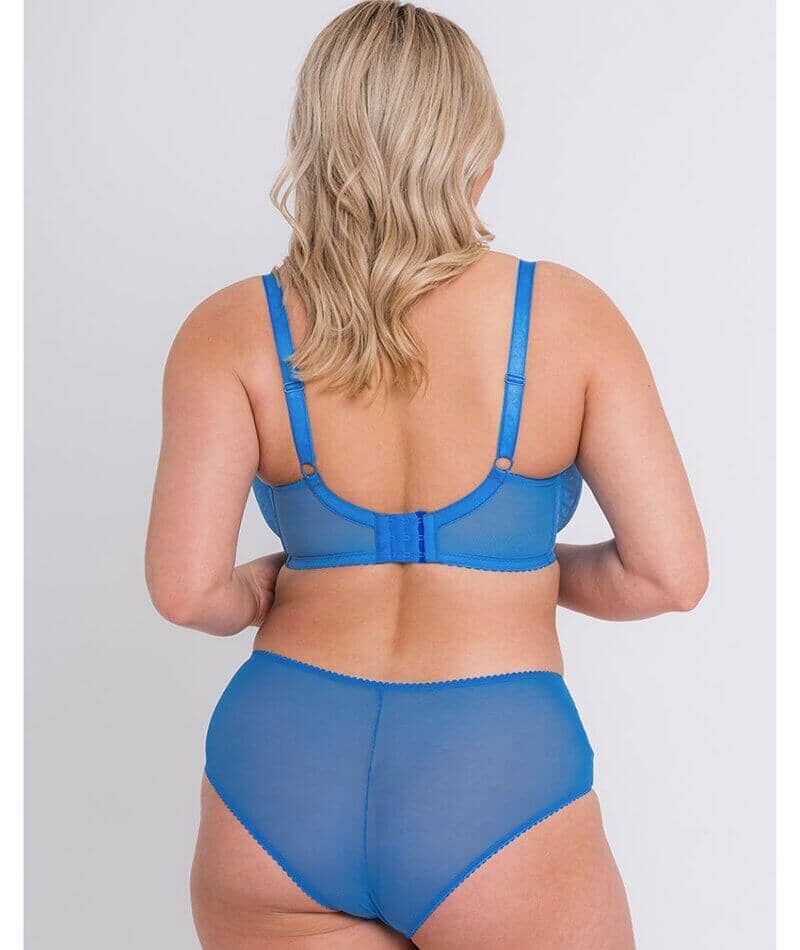 Curvy Kate Victory Polka Balcony Bra - Blue Bras