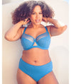 Curvy Kate Victory Polka Balcony Bra - Blue Bras