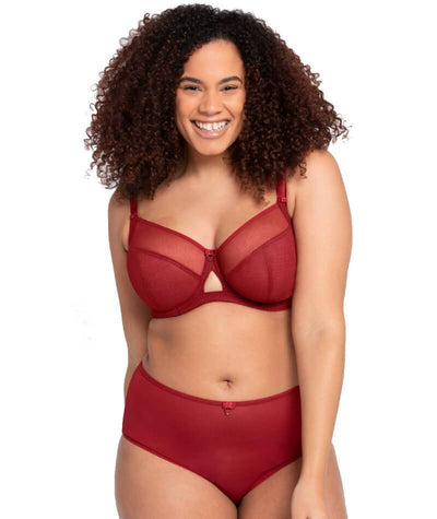 Curvy Kate Victory Short - Claret Knickers