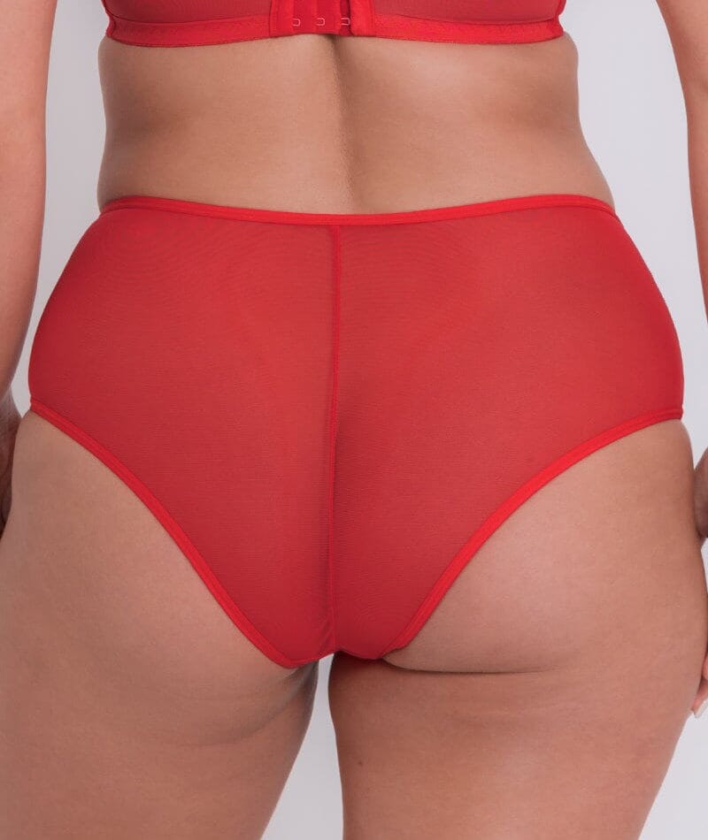 Curvy Kate Victory Short - Poppy Red Knickers