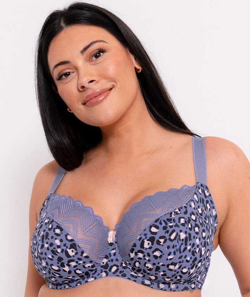 Curvy Kate Wild One Balcony Bra - Leopard Print Bras
