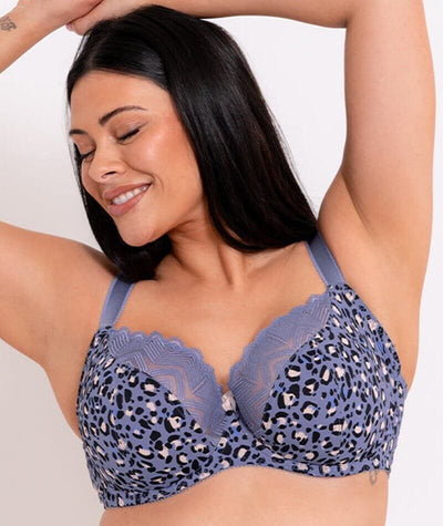 Curvy Kate Wild One Balcony Bra - Leopard Print Bras