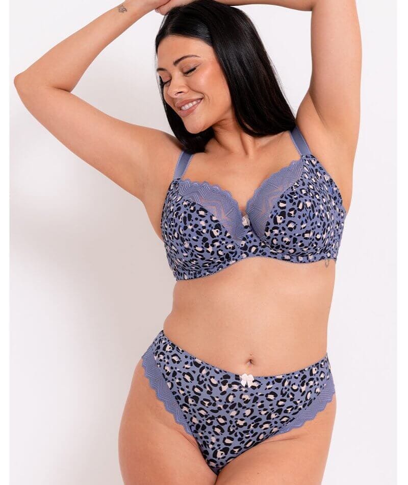 Curvy Kate Wild One Balcony Bra - Leopard Print Bras