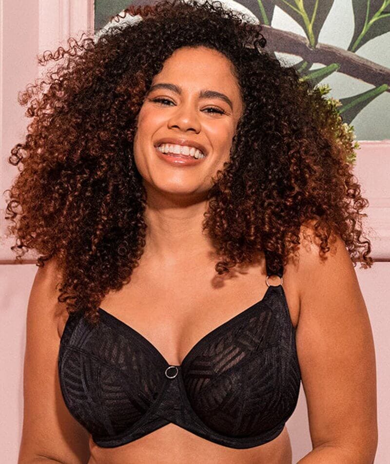 Curvy Kate Wonderfull Vibe Full Cup Bra - Black - Curvy Bras