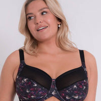 Curvy Kate Wonderfully Full Cup Bra - Black Floral