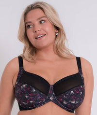 Curvy Kate Wonderfully Full Cup Bra - Black Floral