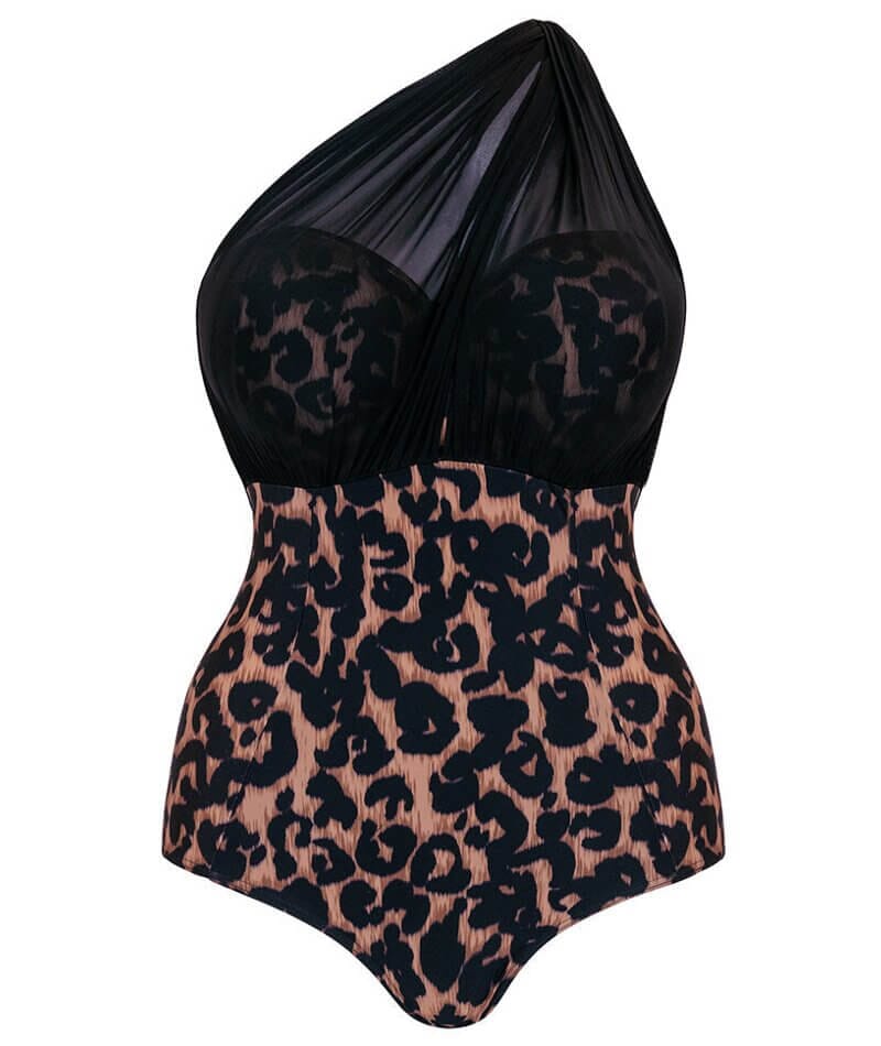 ONLY Carmakoma CURVY - Badpak - black/zwart ONLY Carmakoma CURVY - Badpak - black/zwart